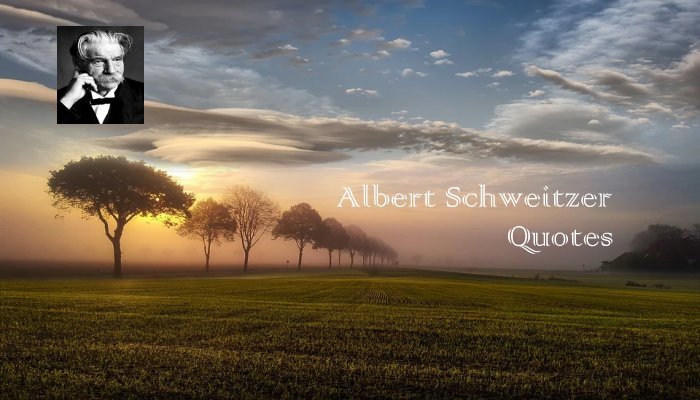 Albert Schweizer Quotes