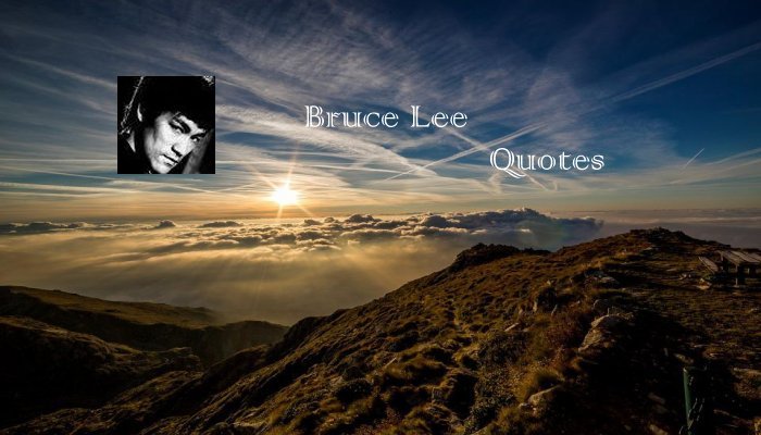 Bruce Lee Quotes