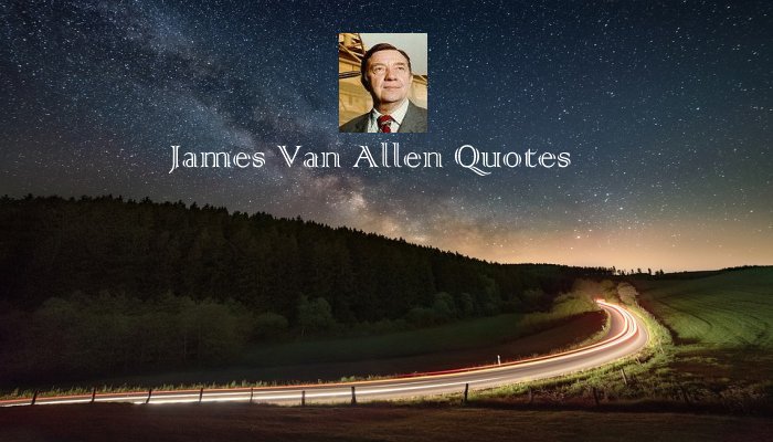 James Van Allen Quotes