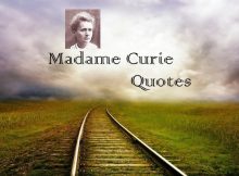 Madame Curie Quotes