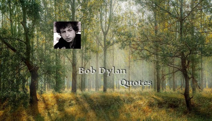 Bob Dylan Quotes