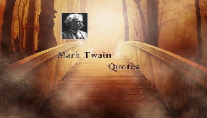 Mark Twain Quotes