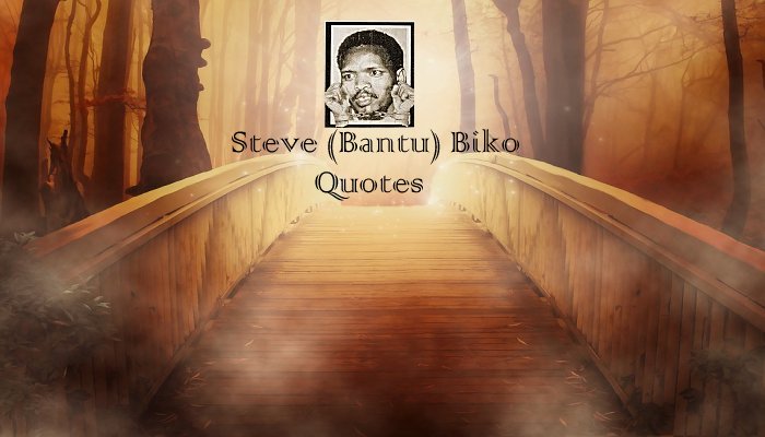 Steve (Bantu) Biko Quotes
